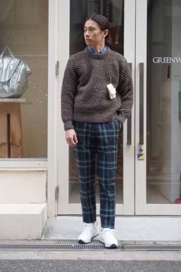 ATHENA DESIGNS』 (アテナデザイン) ポップコーンセーター