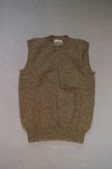 JAMIESON'S』（ジャミソンズ） シェットランド ウールベスト 3PLY