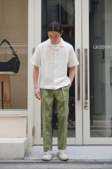 BARNSTORMER』 (バーンストーマー) ツープリーツドレスチノ