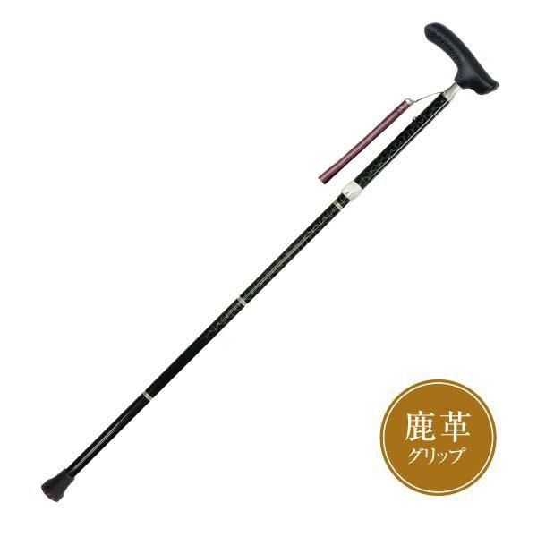 和テイストの折りたたみ杖】カイノス真田 黒 (日本製)｜シナノ公式