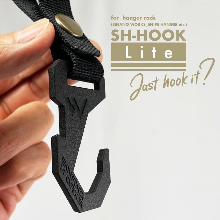 SH-HOOK Lite |(ハンガーラック用フック)) | SINANO WORKS SH-HOOK Lite |(ハンガーラック用フック)) | SINANO WORKS