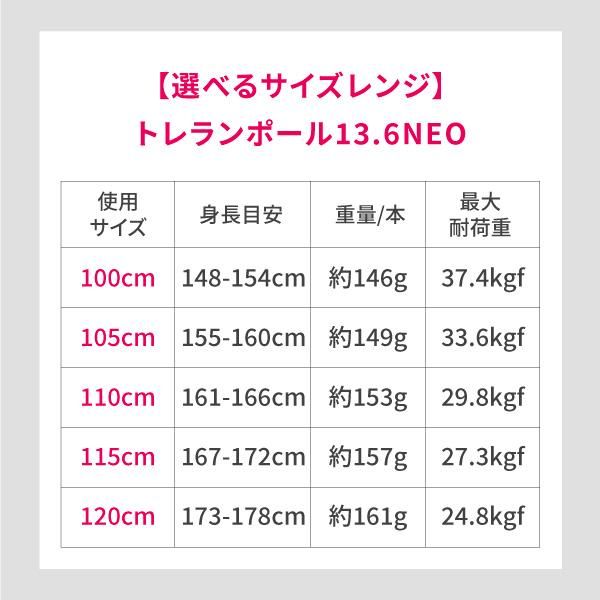 トレランポール13.6NEO | シナノオンラインストア トレランポール13.6NEO | シナノオンラインストア