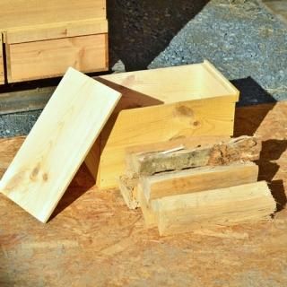 木箱（新品）おまけフルーツ入り - 新坂製函｜木箱製造販売