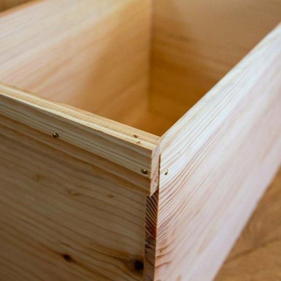 BEAMS EYE on AOMORI 令和のりんご箱（大）フタ付き（つながるりんご