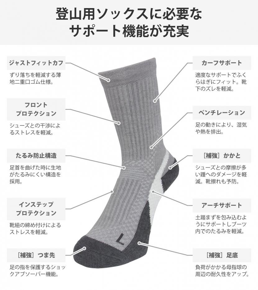トレッキング ソックス クールマックス VAXPOT(バックスポット トレッキング ソックス クールマックス VAXPOT(バックスポット