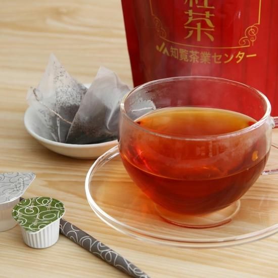 抹茶　オーダーぺージ　赤色 これべんり茶（抹茶入煎茶)知覧紅茶セット＜知覧茶業センター