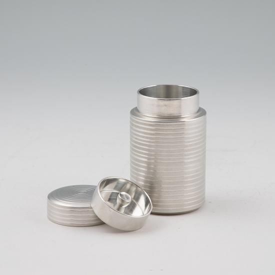 薩摩錫器 茶筒＜薩摩錫器工芸館＞ - 「かごしま特産品ねっと