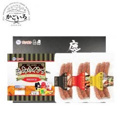 【2024かごしまの新特産品コンクール奨励賞】黒豚MEGUMIウインナーと恵みウインナーセット＜ナンチク＞