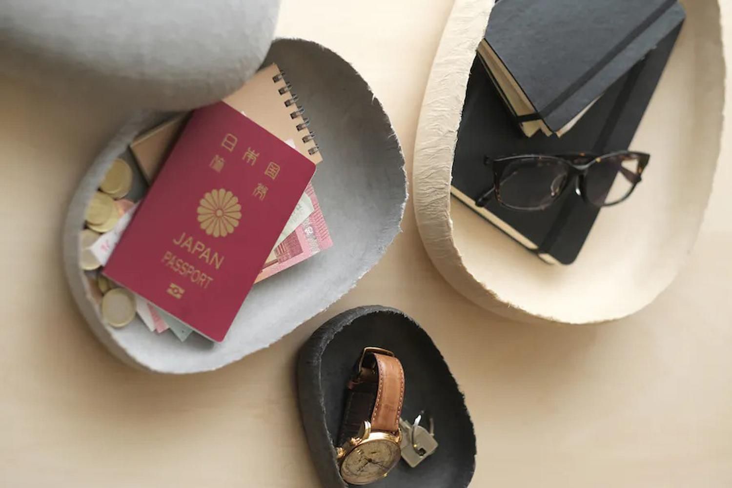 harukami cobble / 越前和紙 小石のような小物入れ - SAVA!STORE