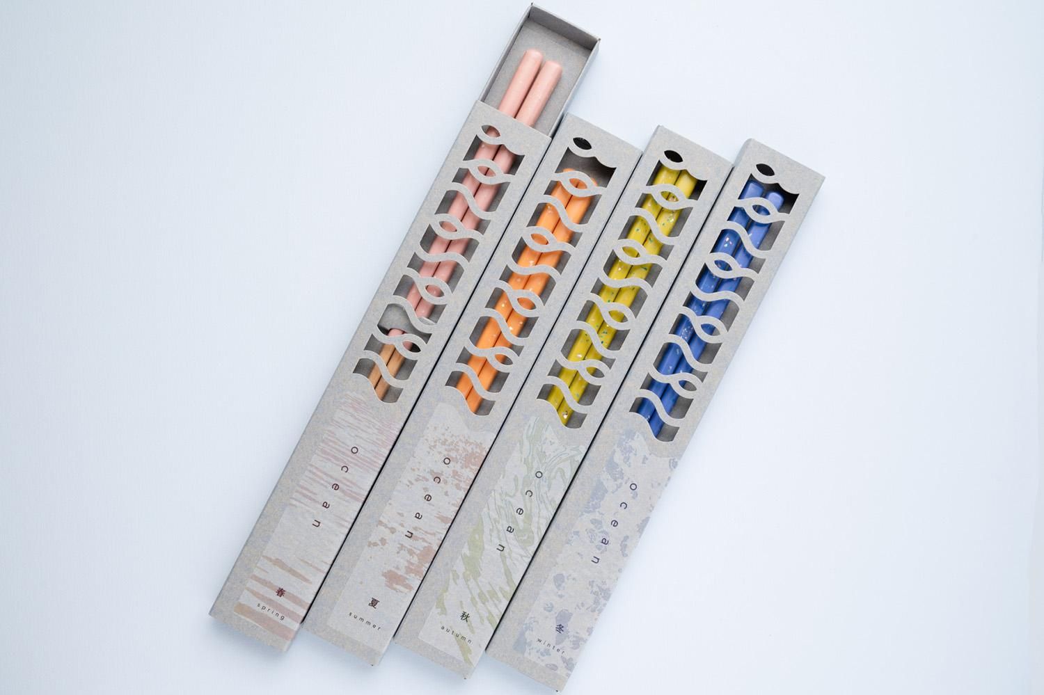 プラスチック　お箸 マツ勘】箸_ocean（食洗機対応） - SAVA!STORE