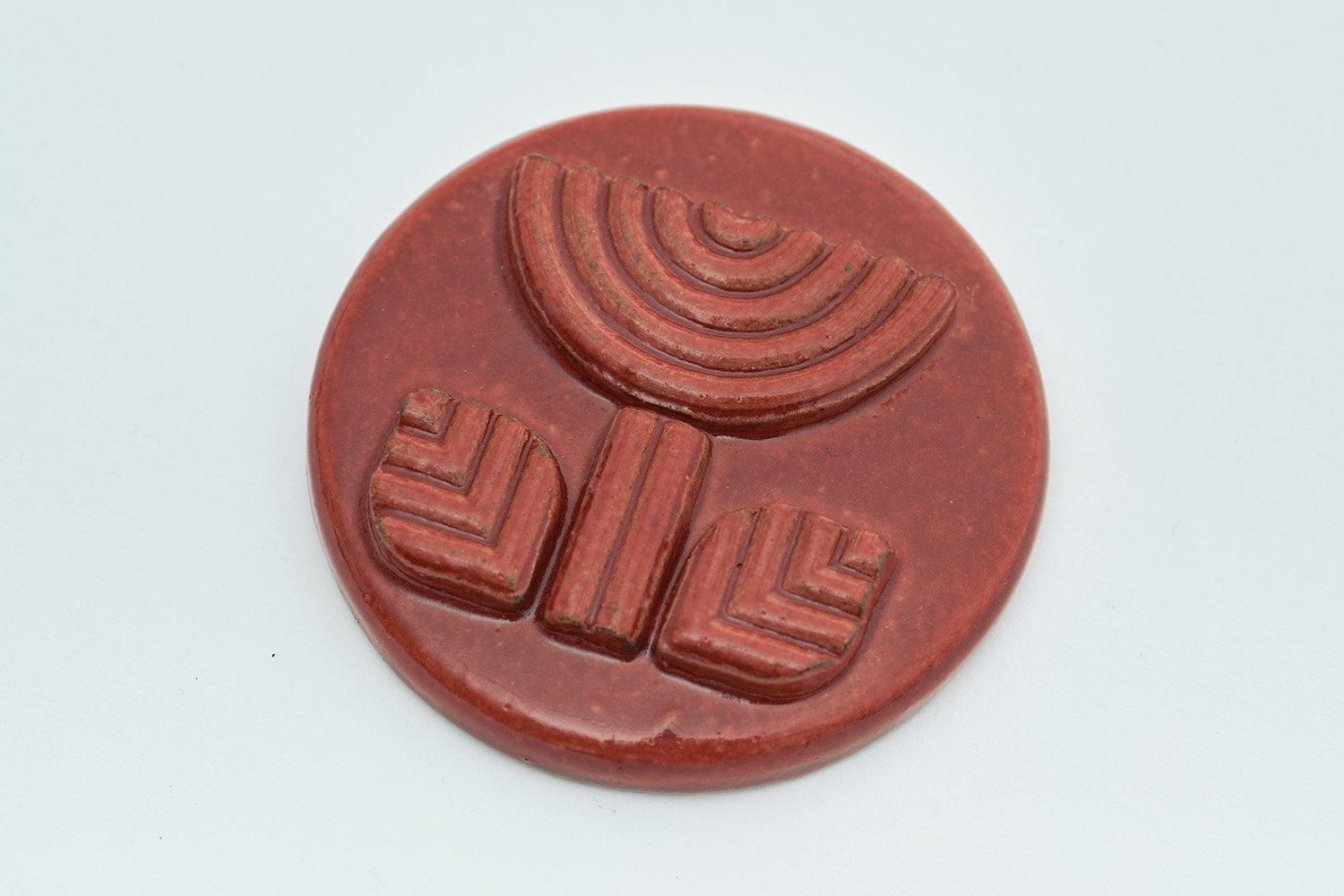 HARIMON MIRROR 越前焼 手鏡 - SAVA!STORE