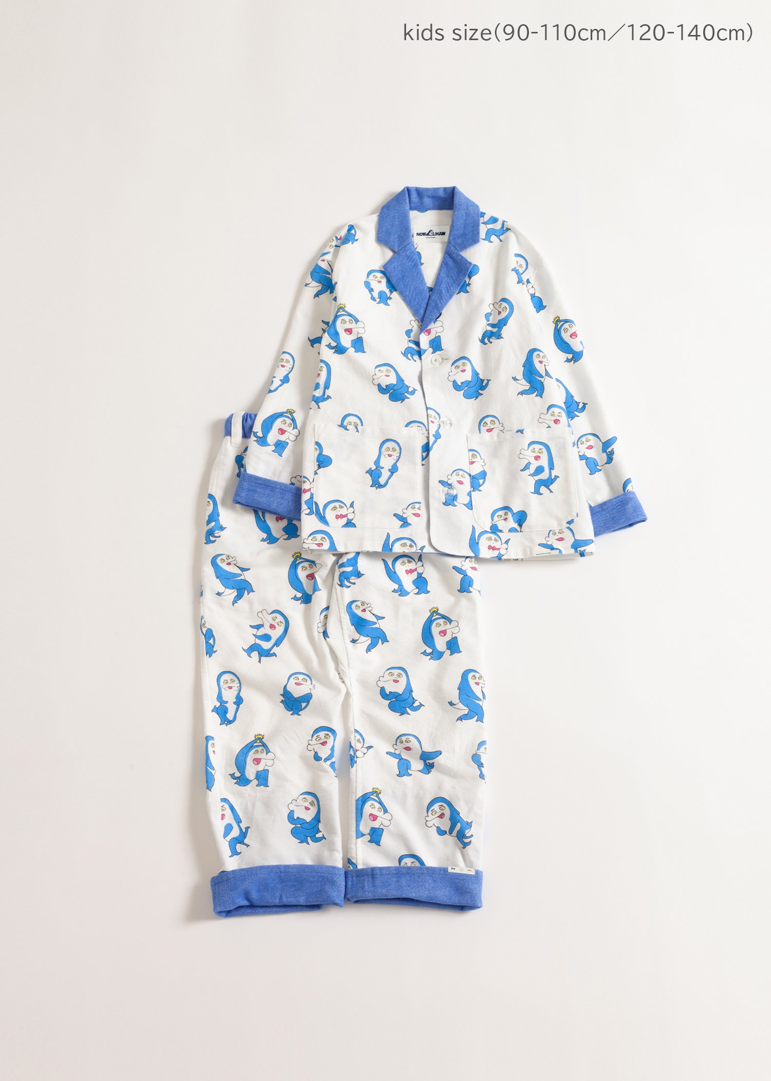 AC部 × NOWHAW “イルカのイルカくん” pajama PRE ORDER のお知らせ - NOWHAW の online shop  