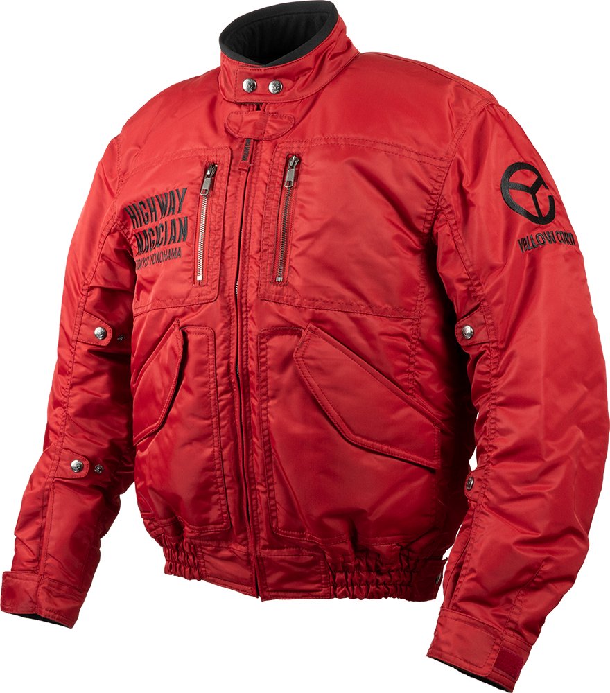 YB2300 WINTER JACKET 【RED】 - YELLOW CORN Official web shop
