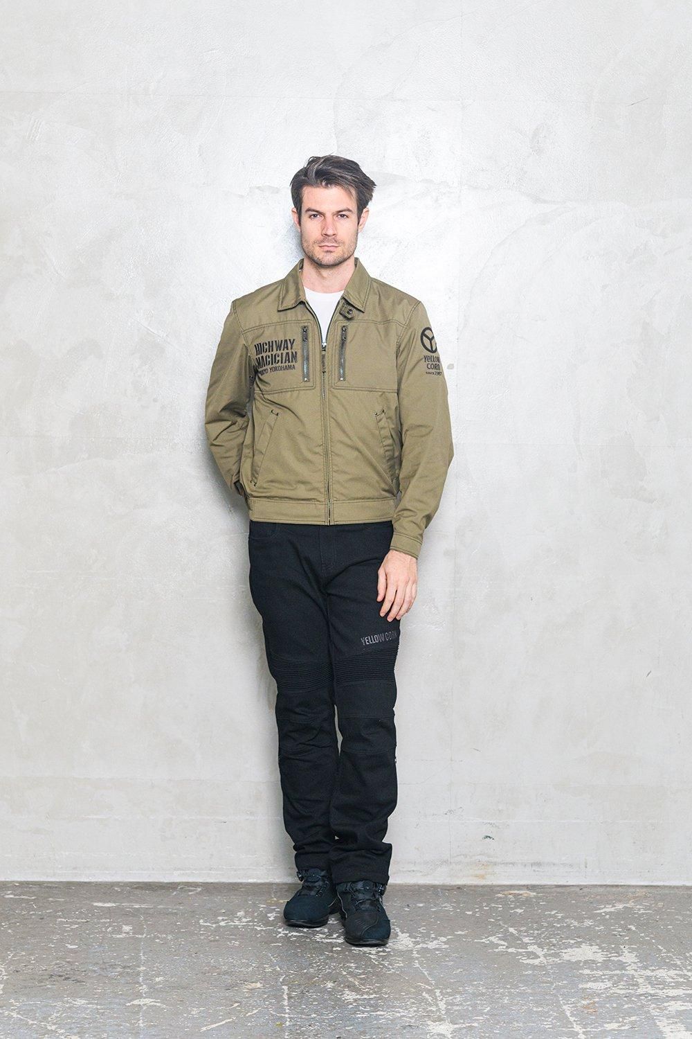 YB-4100 COTTON JACKET 【KHAKI】 - YELLOW CORN Official web shop YB-4100 COTTON JACKET 【KHAKI】 - YELLOW CORN Official web shop