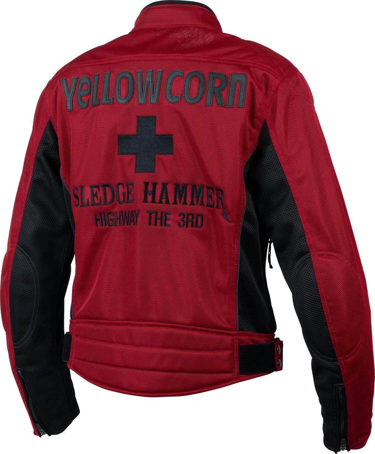YB-4101 MESH JACKET 【RED】 - YELLOW CORN Official web shop YB-4101 MESH JACKET 【RED】 - YELLOW CORN Official web shop