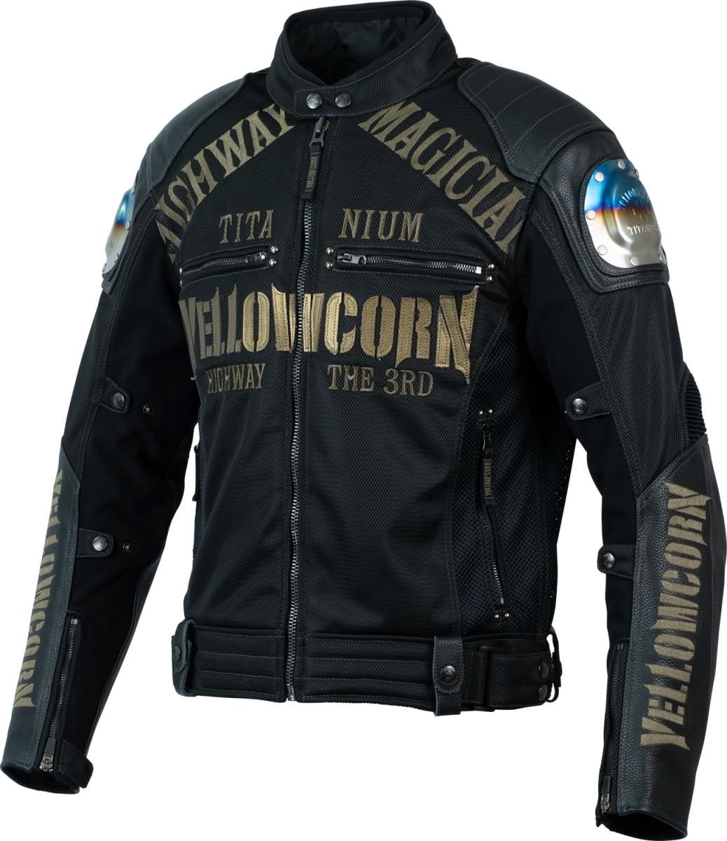 YB-4109 MESH JACKET 【BLACK/GUNMETAL】 - YELLOW CORN YB-4109 MESH JACKET 【BLACK/GUNMETAL】 - YELLOW CORN