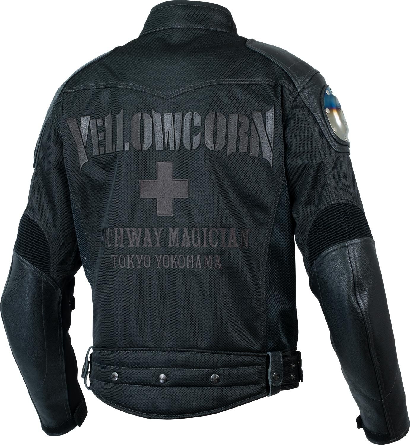 YB-4109 MESH JACKET 【BLACK/GUNMETAL】 - YELLOW CORN YB-4109 MESH JACKET 【BLACK/GUNMETAL】 - YELLOW CORN