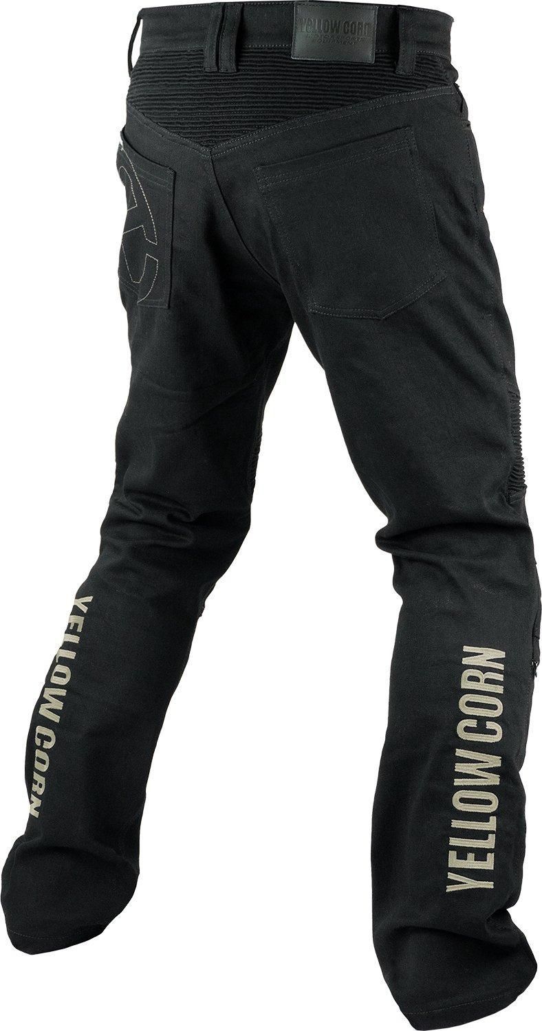 YRP-103 Protective Stretch Pants 【BLACK/IVORY】 - YELLOW