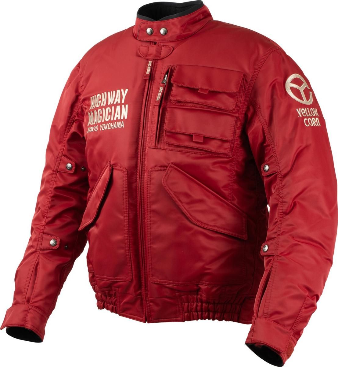 YB4300 WINTER JACKET 【RED】 - YELLOW CORN Official web shop YB4300 WINTER JACKET 【RED】 - YELLOW CORN Official web shop