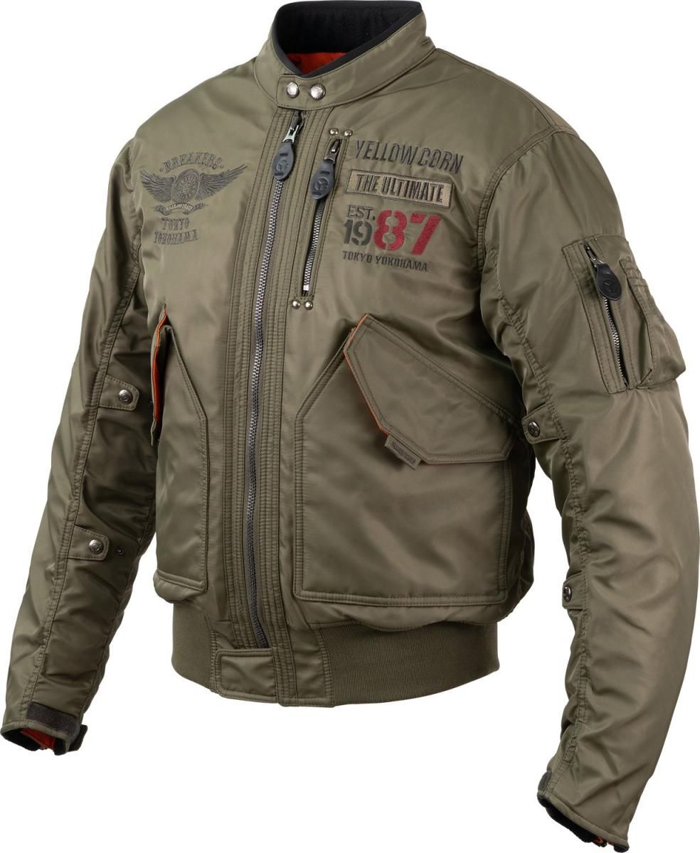 YB4302 WINTER JACKET 【KHAKI】 - YELLOW CORN Official web shop YB4302 WINTER JACKET 【KHAKI】 - YELLOW CORN Official web shop