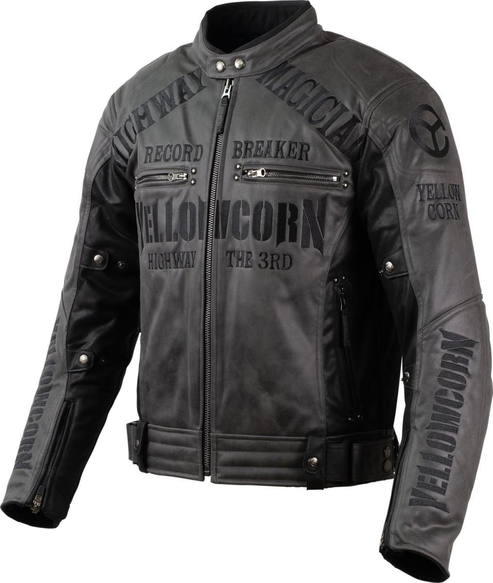 YB4305 WINTER JACKET 【BLACK/GOLD】 - YELLOW CORN Official