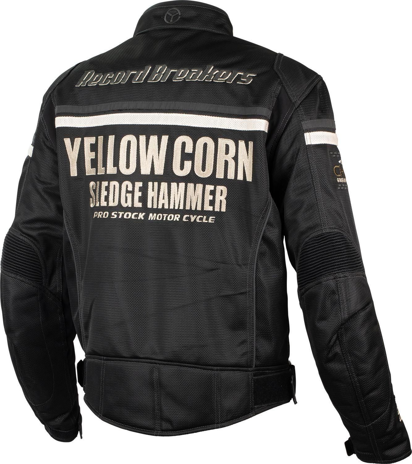 BB-5104 MESH JACKET 【BLACK/IVORY】 - YELLOW CORN Official