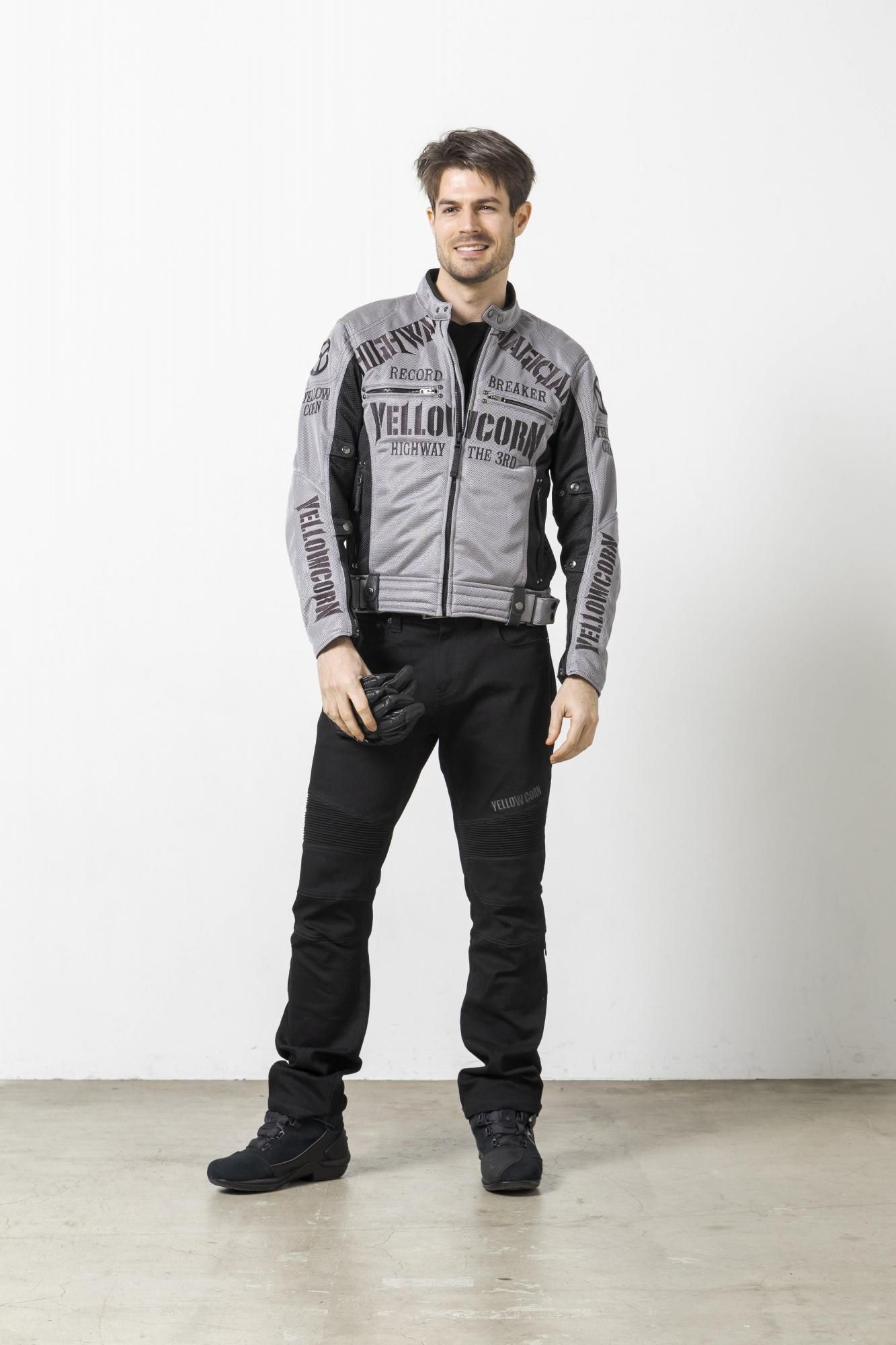 YB-5105 MESH JACKET 【SILVER】 - YELLOW CORN Official web shop