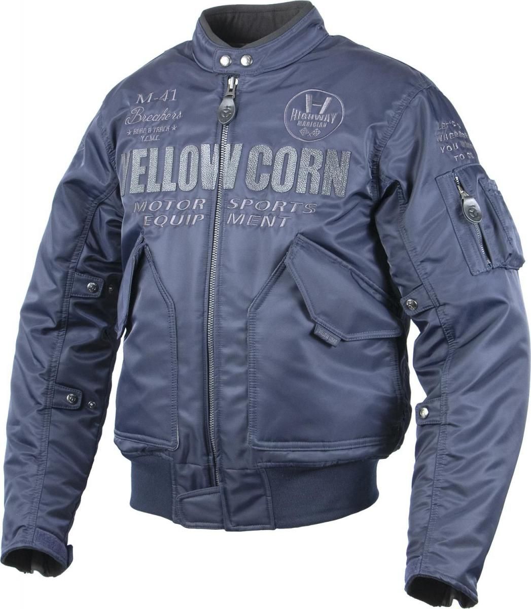 YB5302 WINTER JACKET 【BLACK/GUNMETAL】 - YELLOW CORN