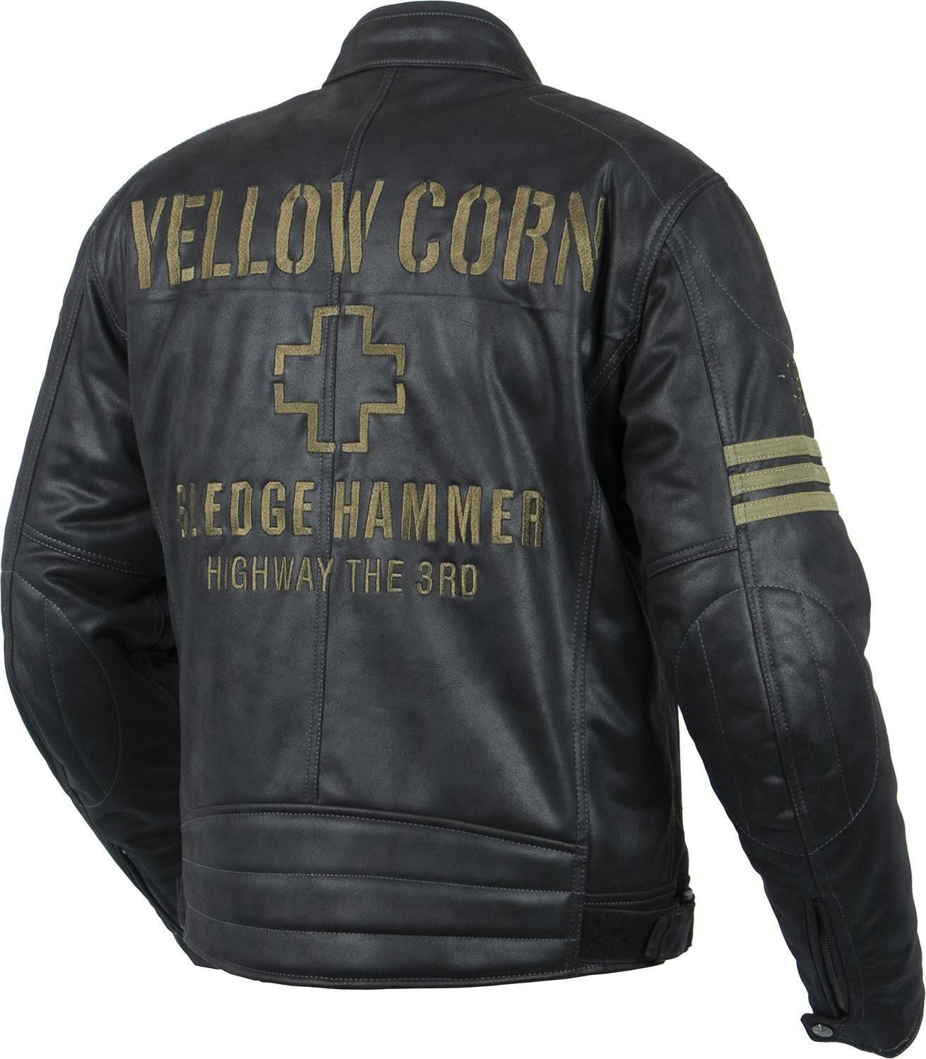 SJ5305 WINTER JACKET 【BLACK/GOLD】 - YELLOW CORN Official