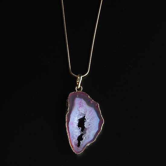 メノウ(瑪瑙)のネックレス(51101PK-H1190001)｜天然石アクセサリー｜通販