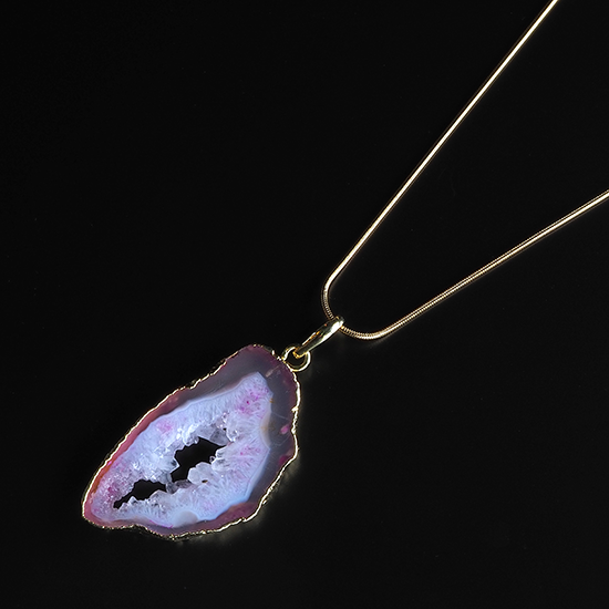 メノウ(瑪瑙)のネックレス(51101PK-H1190001)｜天然石アクセサリー｜通販