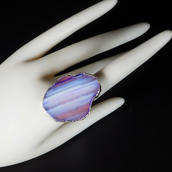 メノウ(瑪瑙)のリング(30102PL -G119001)|天然石アクセサリー|通販