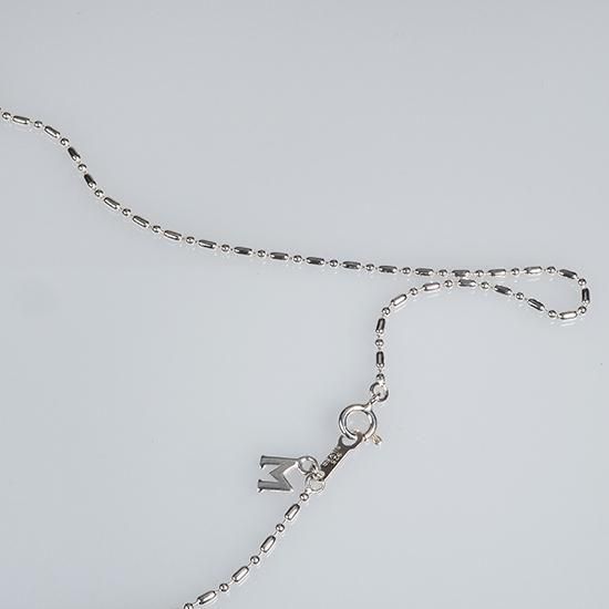 【ルル】 silver925] ドットロングパールネックレス(2color