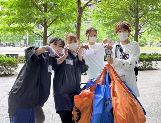 22 6 11 土 15 00 麹町 丸の内プロギング 大丸有sdgs Act5イベント カールツァイス 株 協賛 プロギングジャパン 公式 ジョギング ごみ拾い
