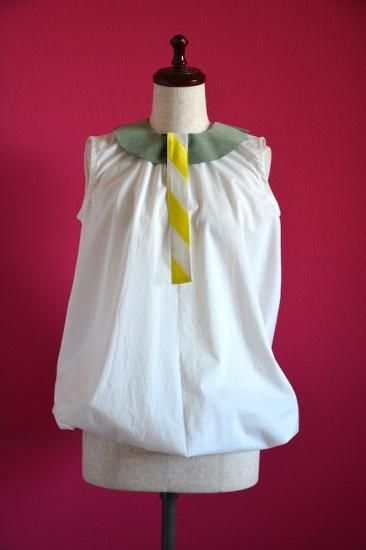 Ĥդ֥饦False collar blouseM-2