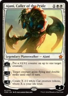 EN۷Ψԥ/Ajani, Caller of the Pride[FDN][](134)