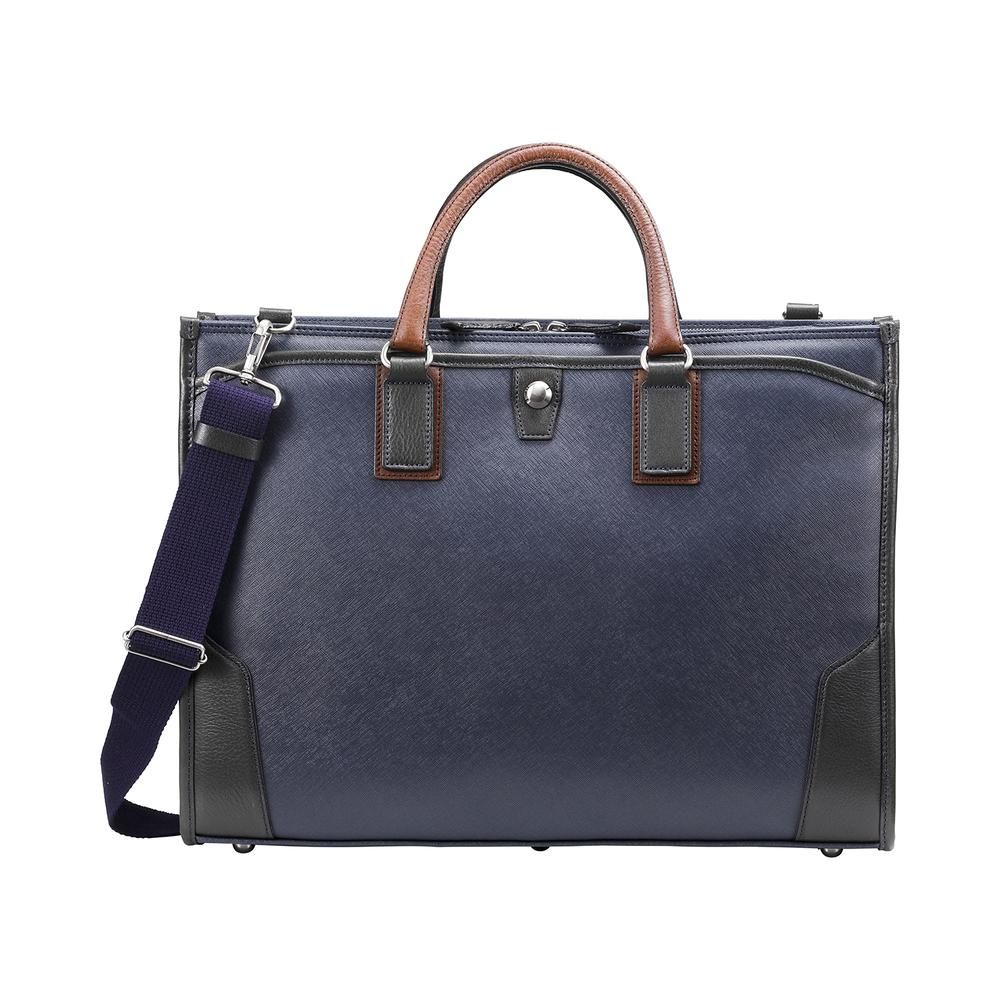 豊岡鞄 豊岡鞄】craftsmanship Saffiano 2Roomブリーフ - 木和田正昭