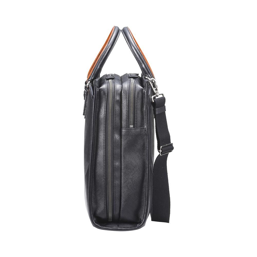 豊岡鞄】craftsmanship Saffiano 2Roomブリーフ - 木和田正昭