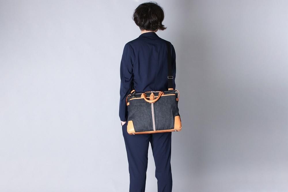 吉田鞄×井原デニムcraftsmanshipビジネスバッグ2way Amazon.co.jp: [豊岡鞄] ビジネスバッグ craftsmanship