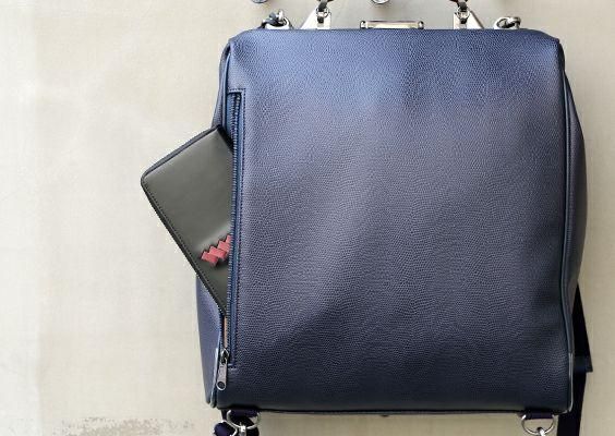 YOUTA LIZARD3WAY縦ダレスL【豊岡鞄】 - 豊岡鞄・メイドイン