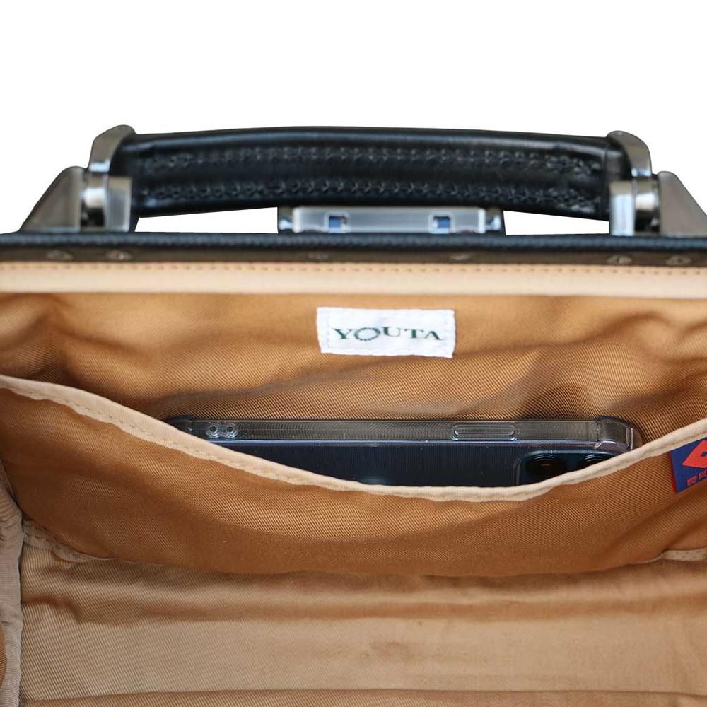 YOUTA LIZARD 2WAY TINYダレス【豊岡鞄】| 本体素材:PVC 付属素材:牛革