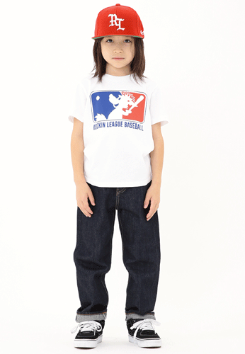 <img class='new_mark_img1' src='https://img.shop-pro.jp/img/new/icons20.gif' style='border:none;display:inline;margin:0px;padding:0px;width:auto;' />30％OFF【ROLLERS】RLB　TEE（140〜150）WHT　2022SS