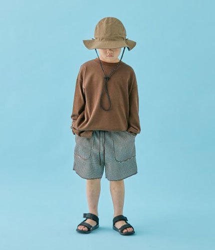 <img class='new_mark_img1' src='https://img.shop-pro.jp/img/new/icons13.gif' style='border:none;display:inline;margin:0px;padding:0px;width:auto;' />MOUN TENbicolor waffle shorts(0)brown2024SS
