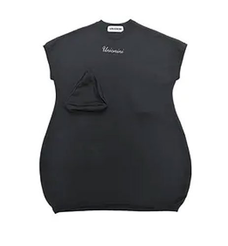 <img class='new_mark_img1' src='https://img.shop-pro.jp/img/new/icons13.gif' style='border:none;display:inline;margin:0px;padding:0px;width:auto;' />UNIONINIۡtee dress(SM)black2024SS