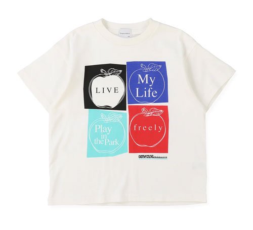 <img class='new_mark_img1' src='https://img.shop-pro.jp/img/new/icons13.gif' style='border:none;display:inline;margin:0px;padding:0px;width:auto;' />GroovycolorsŷART APPLE TEE(MM2024SS