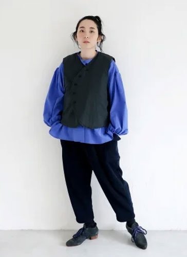 <img class='new_mark_img1' src='https://img.shop-pro.jp/img/new/icons13.gif' style='border:none;display:inline;margin:0px;padding:0px;width:auto;' />michirico Front collar shirtsXXL) ӥ֥롼2024AW