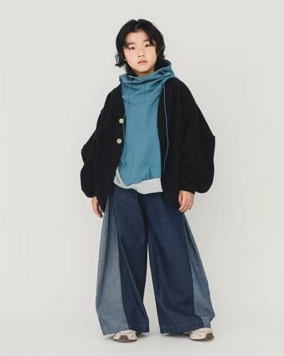 <img class='new_mark_img1' src='https://img.shop-pro.jp/img/new/icons14.gif' style='border:none;display:inline;margin:0px;padding:0px;width:auto;' />【nunuforme】 ワイドデニムパンツ (1~2)one-Wash  2025AW