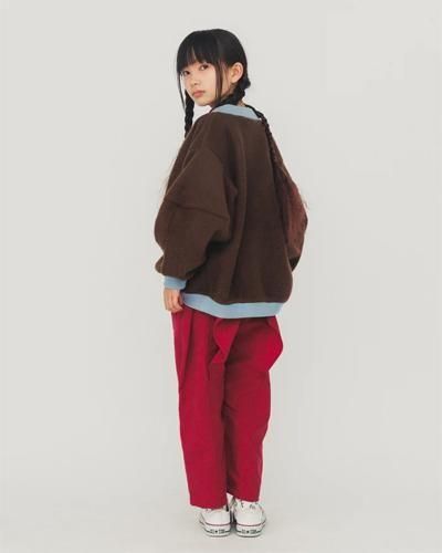 <img class='new_mark_img1' src='https://img.shop-pro.jp/img/new/icons14.gif' style='border:none;display:inline;margin:0px;padding:0px;width:auto;' />【nunuforme】 ポインテッドスリーブカーディガン (1) Brown 2025AW