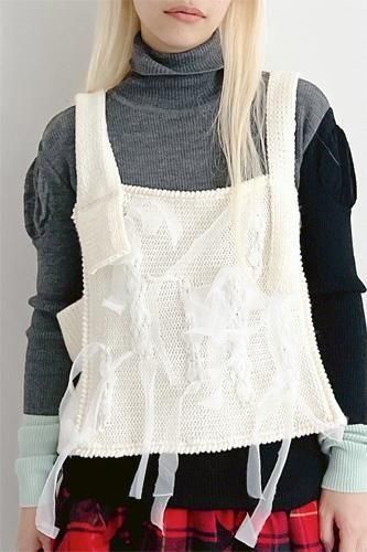 <img class='new_mark_img1' src='https://img.shop-pro.jp/img/new/icons14.gif' style='border:none;display:inline;margin:0px;padding:0px;width:auto;' />frankygrow  KNIT VESTIV)12025AW