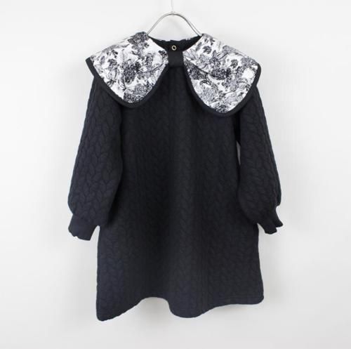 <img class='new_mark_img1' src='https://img.shop-pro.jp/img/new/icons14.gif' style='border:none;display:inline;margin:0px;padding:0px;width:auto;' />【MAAROOK】 ケーブル接結ノスタルジックワンピース (90~130) 2025AW